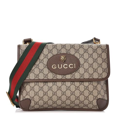 gucci gg supreme chain bag|gucci neo vintage bag.